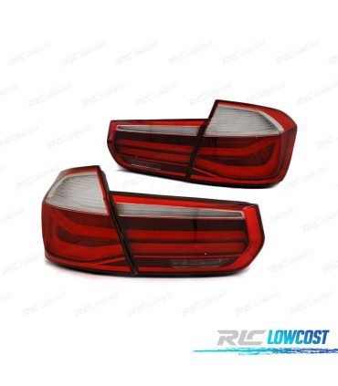FANALI BMW F30 11-15 LED ROSSO AFFUMICATO