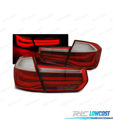 FANALI BMW F30 11-15 LED ROSSO AFFUMICATO