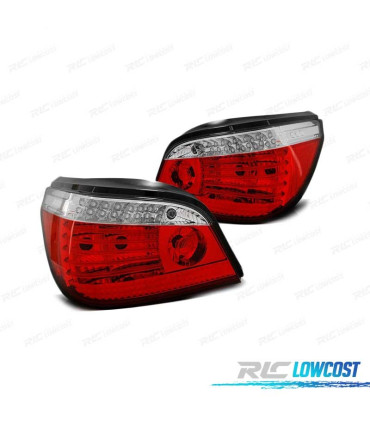 FANALI BMW E60 LCI 07-09 ROSSI CON FRECCIA LED DINAMICA