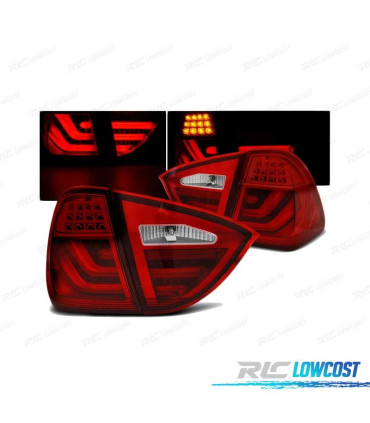 FARI LED PER BMW E91 05-08 ROSSO LED BAR