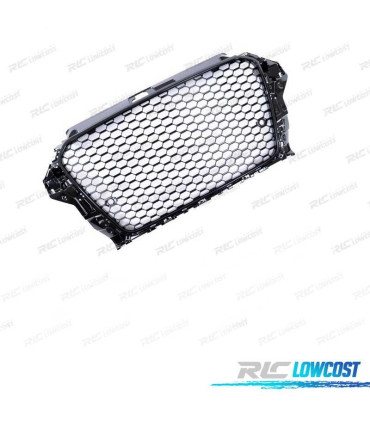 GRIGLIA AUDI A3 8V 12-16 LOOK RS3 NERO LUCIDO