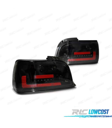 FANALI A LED PER BMW E36 90-99 COUPE CABRIO AHUMATO BAR LED