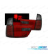 FANALI A LED PER BMW X5 E53 99-06 ROSSO AFFUMICATO