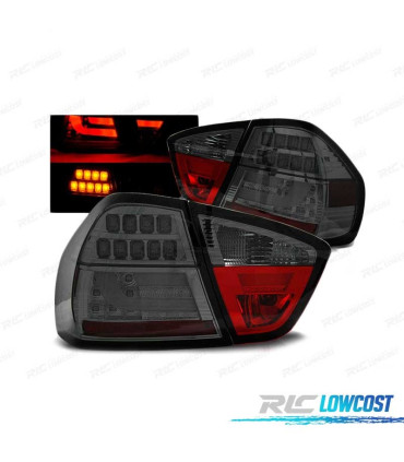 FANALI A LED PER BMW E90 05-08 BAR LED FUMÈ