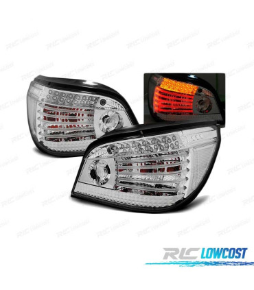 FANALI A LED BMW E60 03-07 CROMATI