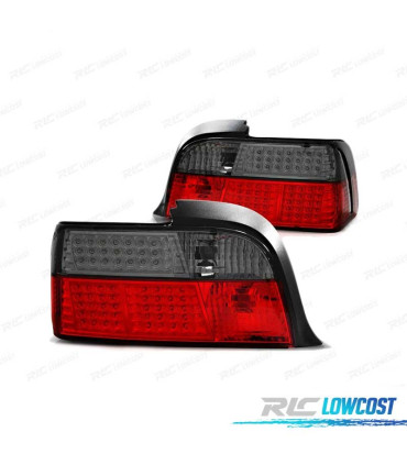FARI LED PER BMW E36 90-99 COUPE ROSSO FUMÉE LED