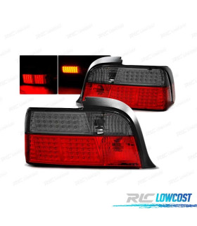 FARI LED PER BMW E36 90-99 COUPE ROSSO FUMÉE LED