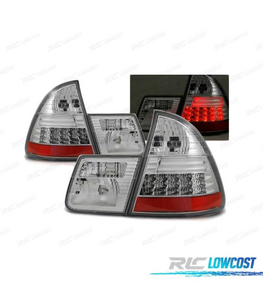 FARI LED PER BMW E46 99-05 CROMATI LED