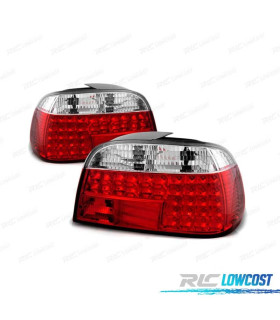 FANALI A LED PER BMW E38 94-01 ROSSO CRISTALLO