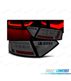 FANALI A LED BAR AHUMATI PER AUDI A5 07-11