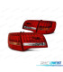 FARI LED PER AUDI A6 C6 05-08 AVANT ROSSO BIANCO LED