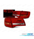 FARI LED PER AUDI A6 C6 05-08 AVANT ROSSO BIANCO LED
