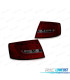 FANALI A LED BAR ROSSO PER AUDI A6 C6 SEDAN 04-08 FUMÉ 6 PIN