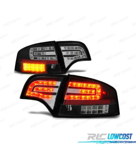FANALI A LED AUDI A4 B7 SEDAN 04-08 NERI