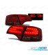 FANALI A LED PER AUDI A4 B7 04-08 AVANT ROSSO FUMÉ LED
