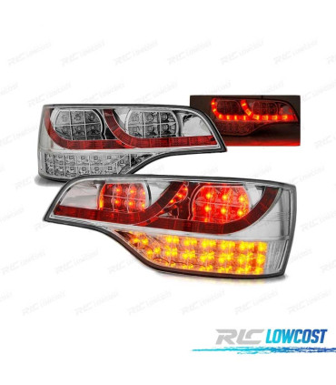 FANALI A LED AUDI Q7 06-09 CROMATI