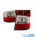 FANALI AUDI A6 AVANT 97-04 LED ROSSO CRISTALLO