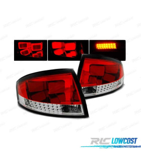 FANALI A LED BAR ROSSO-CHIARO AUDI TT 8N 99-06