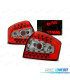 FANALI LED AUDI A4 8E 00-04 BERLINA ROSSO BIANCO LED