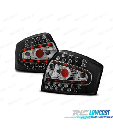 FANALI A LED AUDI A4 8E 00-04 SEDAN NERO LED