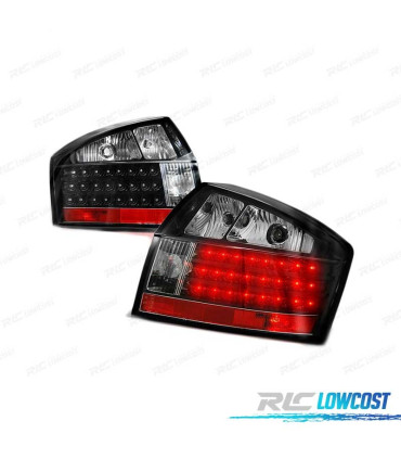 FANALI A LED AUDI A4 00-04 NERO LED