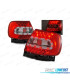 FANALI A LED PER AUDI A4 B5 94-00 ROSSO BIANCO