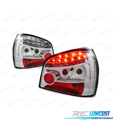 FANALI A LED AUDI A3 8L 96-00 CROMATI
