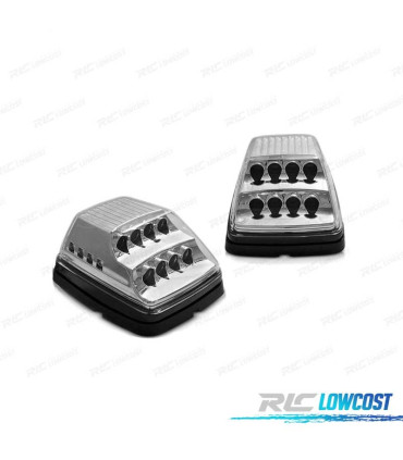 FRECCIE LATERALI MERCEDES CLASSE G W463 90-12 LED DINAMICO CROMATO