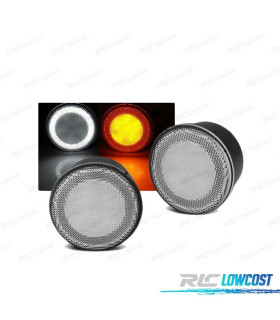 FRECCIE ANTERIORI JEEP WRANGLER JK 07-18 LED BIANCO