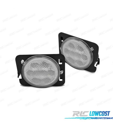 FRECCIE LATERALI PER JEEP WRANGLER JK 07-18 LED CROMATE