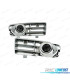 MODULI FENDINEBBIA PER VOLKSWAGEN VW GOLF 4 97-03 CROMO