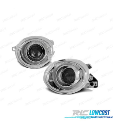 FARI ANABBAGLIANTI BMW E39 95-03 E46 98-06 CROMATI PACK M
