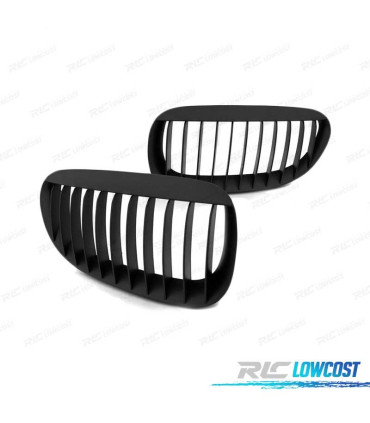 GRIGLIE PER BMW E63 E64 02-10 NERO MATT