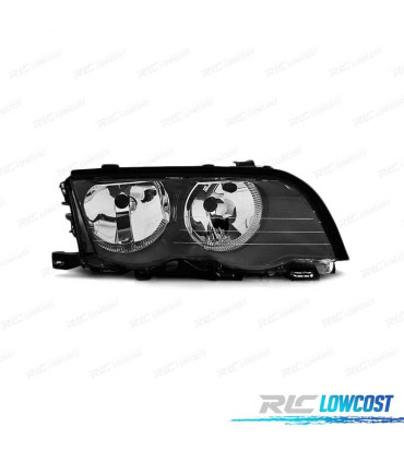 FARO DESTRO PER BMW SERIE 3 E46 SEDAN TOURING 98-01 FONDO NERO