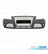 PARAURTI ANTERIORE PER AUDI A4 B8 08-11 LOOK RS4 GRIGLIA NERA CON SENSORI DI PARCHEGGIO