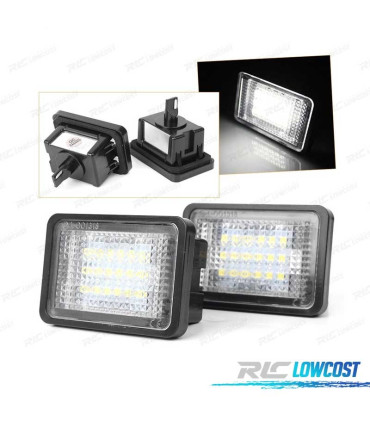 LUCI TARGA A LED PER MERCEDES GLK X204 2007-2013