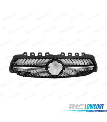 GRIGLIA MERCEDES CLASSE A W177 V177 18- LOOK A35 DIAMOND NERO TELECAMERA