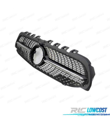 GRIGLIA MERCEDES CLASSE A W177 V177 18- LOOK A35 DIAMOND NERO TELECAMERA