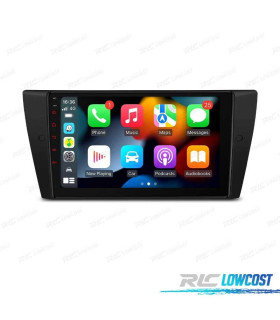 RADIO GPS ANDROID 14 PER BMW E90 E91 E92 E93 SCHERMO 9" TOUCHSCREEN