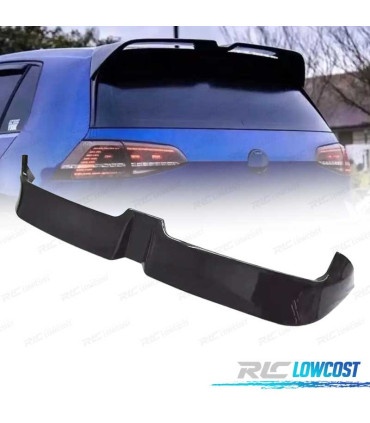 SPOILER ALARE VOLKSWAGEN VW GOLF 7 7.5 12-20 LOOK OETTINGER NERO LUCIDO