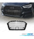 GRIGLIA PER AUDI A3 8V 16-19 PDC LOOK RS3 NERO LUCIDO