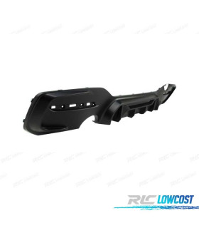 DIFFUSORE BMW F20 LCI 15-19 LOOK M COMPETITION NERO OPACO
