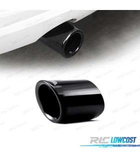 TERMINALE SCARICO POSTERIORE BMW LOOK M POWER PERFORMANCE INOX NERO