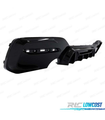 DIFFUSORE BMW F20 LCI 15-19 LOOK M COMPETITION NERO LUCIDO