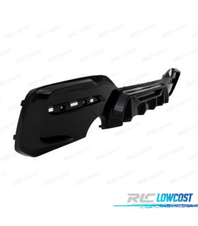 DIFFUSORE PER BMW F20 LCI 15-19 LOOK M COMPETITION NERO CARBONIO