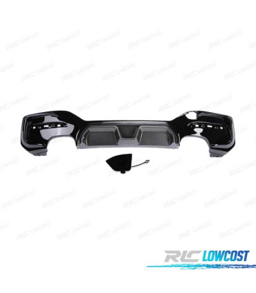 DIFFUSORE PER BMW F20 LCI 15-19 LOOK M COMPETITION NERO CARBONIO