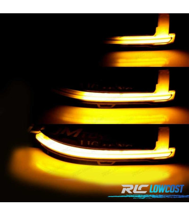 FRECCIE DINAMICHE A LED SPECCHI BMW F20 F21 F22 F23 F30 F31 F32 F33 F36 E84 NERI