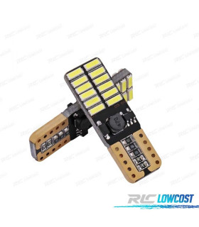 LAMPADINA T10 LED 24 SMD CANBUS