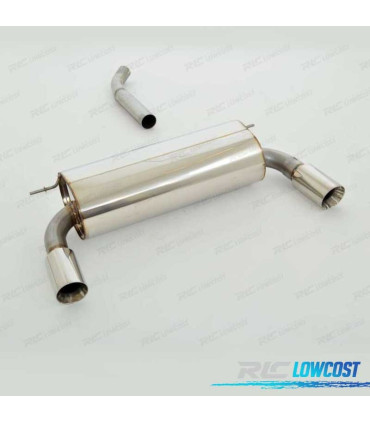 SILENZIATORE DI SCARICO BMW F30 328 430 LOOK M DOPPIA USCITA