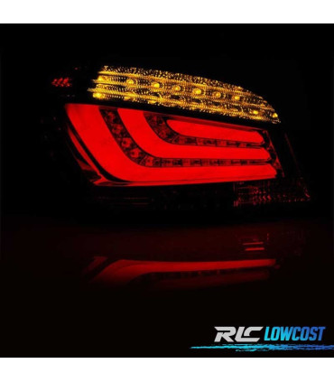FANALI BMW E6 03-07 LED ROSSO AFFUMICATO